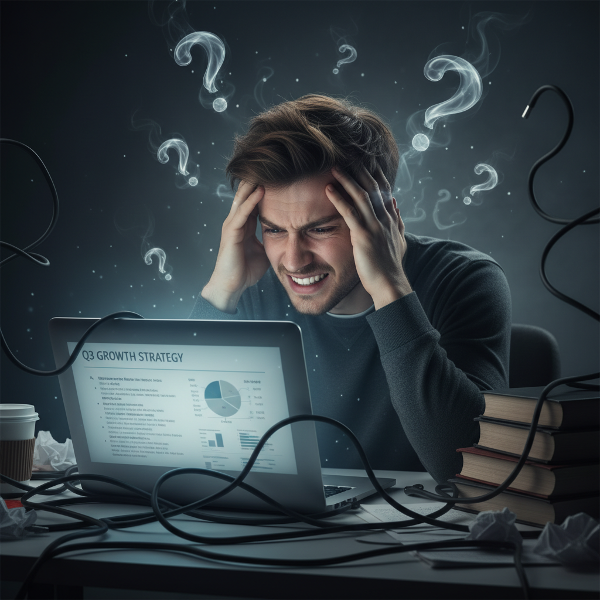 Молодой человек испытывает психосоматические симптомы стресса перед важным публичным выступлением.